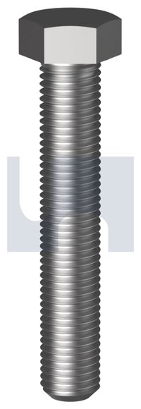 SET SCREW HEX HEAD 8.8 ZINC M/FINE M12-1.25 X 100MM SCREW ONLY